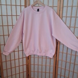 Gildan Heavy Blend Light Pink Sweatshirt